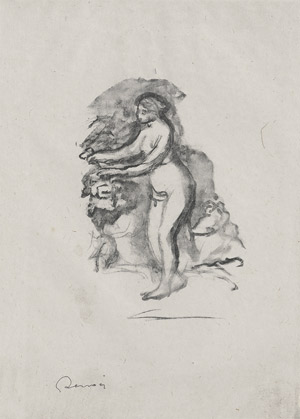 Lot 8240, Auction  108, Renoir, Auguste, Frau an der Weinrebe
