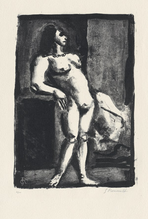 Lot 8246, Auction  108, Rouault, Georges, Fille