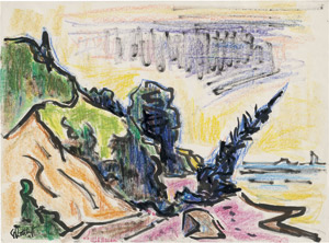 Lot 8254, Auction  108, Schmidt-Rottluff, Karl, Abfallende Küste