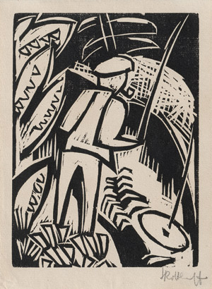 Lot 8259, Auction  108, Schmidt-Rottluff, Karl, Der Angler