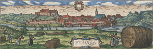 Lot 122, Auction  109, Braun, Georg, 10 kolorierte Stadtansichten aus den Topographien