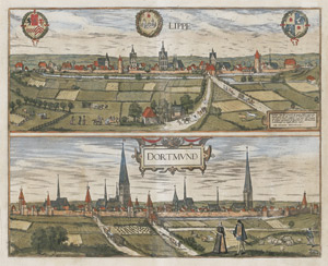 Lot 186, Auction  109, Hogenberg, Frans und Braun, Georg - Hrsg., Kolorierter Kupferstich