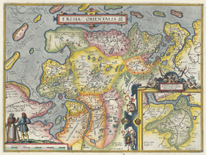 Lot 202, Auction  109, Ortelius, Abraham, Frisia orientalis