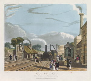Lot 451, Auction  109, Bury, Thomas Talbot, Coloured Views of the Liverpool and Manchester Railway