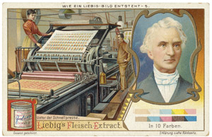 Lot 717, Auction  109, Liebigbilder, 3 Alben mit ca. 884 lose eingesteckten frühen Sammelbildern 