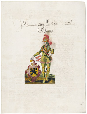 Lot 1017, Auction  109, Wilhelm in Bayern, Genealogischer Stamm Baum der Pfaltz Grafen bey Rhein