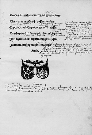 Lot 1046, Auction  109, Persius Flaccus, Aulus, Satyrarum opus. Leipzig, Martin Landsberg, zwischen 1492 und 1495.