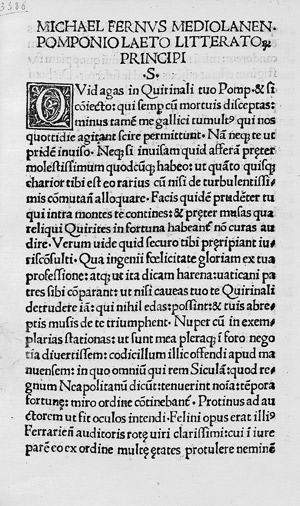 Lot 1049, Auction  109, Sandeus, Felinus, Epitoma de regno Apuliae et Siciliae. 