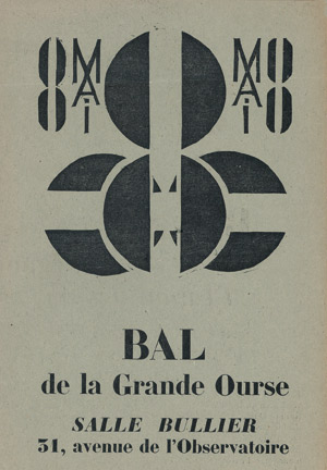 Lot 3538, Auction  109, Bal de la grande ourse, organisé par l'Union des Artistes Russes 