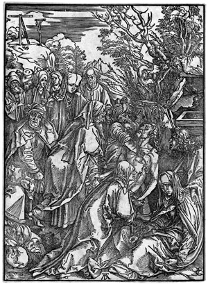 Lot 5063, Auction  109, Dürer, Albrecht, Die Grablegung Christi