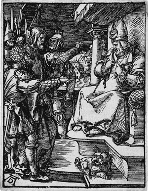 Lot 5065, Auction  109, Dürer, Albrecht, Christus vor Kaiphas