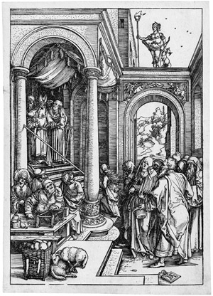 Lot 5067, Auction  109, Dürer, Albrecht, Mariens Tempelgang 