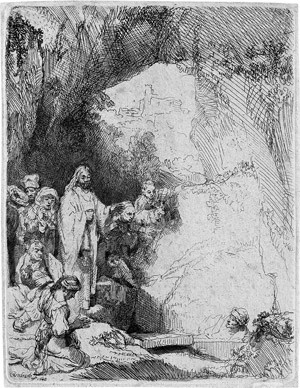 Lot 5178, Auction  109, Rembrandt Harmensz. van Rijn, Die kleine Auferweckung des Lazarus