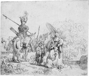 Lot 5180, Auction  109, Rembrandt Harmensz. van Rijn, Die Taufe des Kämmerers