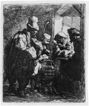 Lot 5181, Auction  109, Rembrandt Harmensz. van Rijn, Die umherziehenden Musikanten