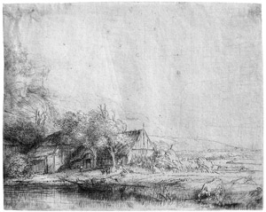 Lot 5189, Auction  109, Rembrandt Harmensz. van Rijn, Die Landschaft mit der saufenden Kuh