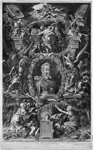 Lot 5200, Auction  109, Sadeler, Aegidius, Bildnis Kaiser Matthias von Österreich im Oval