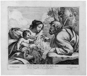 Lot 5234, Auction  109, Vouet, Simon, Die Heilige Familie mit dem Vogel