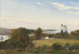 Lot 6122, Auction  109, Thorenfeld, Anton Erik Christian, Ansicht von Svendborgsund bei Thorseng am Großen Belt in Dänemark