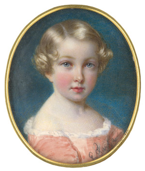 Lot 6237, Auction  109, Faija, Guglielmo, Bildnis eines Mädchens vor blauem Hintergrund