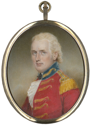 Lot 6244, Auction  109, Shirreff, Charles, Bildnis eines Offiziers in rotem Uniformrock