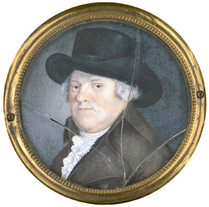 Lot 6250, Auction  109, Deutsch, um 1780. Bildnis eines Herrn mit Zylinder