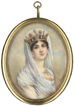 Lot 6252, Auction  109, Französisch, spätes 19. Jh. Bildnis der Kaiserin Joséphine de Beauharnais