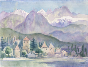 Lot 7098, Auction  109, Dressler, August Wilhelm, Brissago im Tessin