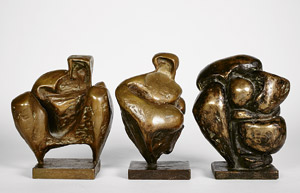 Lot 7176, Auction  109, Hanke-Förster, Ursula, Figürliche Abstraktionen