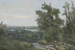 Lot 7214, Auction  109, Jacob, Walter, Landschaft bei Dachau