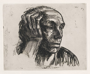 Lot 7248, Auction  109, Kollwitz, Käthe, Selbstbildnis