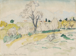 Lot 7383, Auction  109, Schneider-Kainer, Lene, Landschaft auf Mallorca