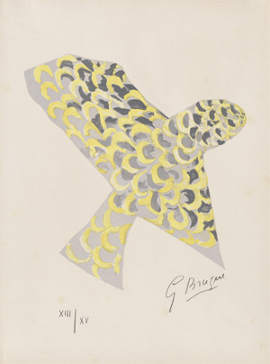 Lot 8028, Auction  109, Braque, Georges, Lettera Amorosa (Le rapace)