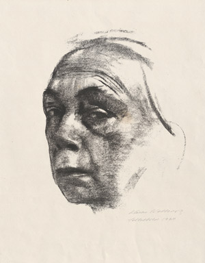 Lot 8134, Auction  109, Kollwitz, Käthe, Selbstbildnis