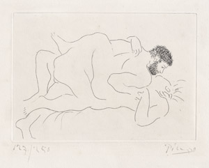 Lot 8200, Auction  109, Picasso, Pablo, Homme et Femme