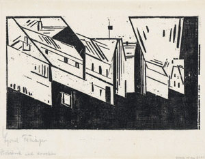 Lot 8533, Auction  109, Feininger, Lyonel, Straße in Treptow