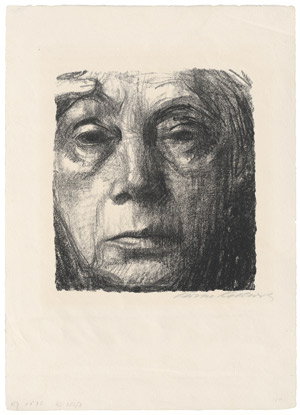 Lot 8546, Auction  109, Kollwitz, Käthe, Selbstbildnis