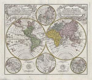 Lot 13, Auction  110, Homann, Johann Baptist, Maior atlas scholasticus ex triginta sex generalibus specialibus mappis Homannianis 