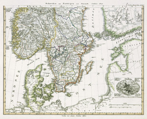 Lot 26, Auction  110, Stieler, Adolf, Hand-Atlas über alle Theile der Erde