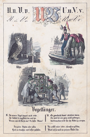 Lot 1779, Auction  110, ABC in Bildern, und Sprüchen