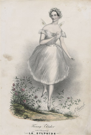 Lot 2019, Auction  110, Elßler, Fanny, Fanny Elssler in the Character of La Sylphide. 