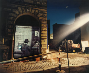 Lot 4107, Auction  110, Attie, Shimon, Joachimstraße 11a. Slide projection of former Jewish café  with patrons (1933)