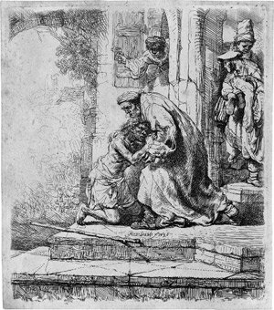 Lot 5193, Auction  110, Rembrandt Harmensz. van Rijn, Die Rückkehr des verlorenen Sohnes