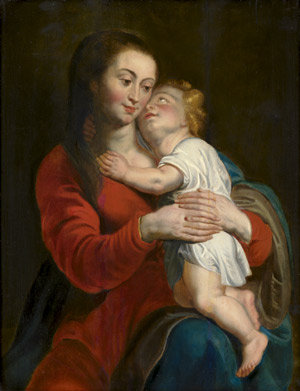 Lot 6016, Auction  110, Rubens, Peter Paul - Werkstatt, Madonna mit Kind