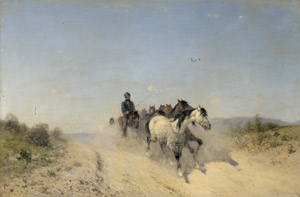 Lot 6126, Auction  110, Mancini, Francesco, Pferdetreiber in der Campagna