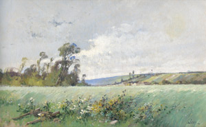 Lot 6190, Auction  110, Galien-Laloue, Eugène, Weite Frühlingslandschaft 