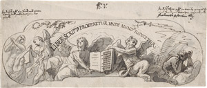 Lot 6454, Auction  110, Steidl, Melchior, Allegorie auf die Glückseligen und die Verdammten