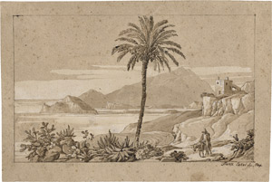 Lot 6576, Auction  110, Catel, Franz Ludwig, Blick auf Capo Miseno