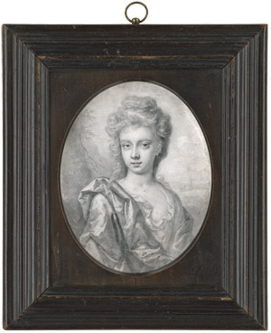 Lot 6802, Auction  110, Forster, Thomas, Brustbild einer jungen Dame vor einer Landschaft