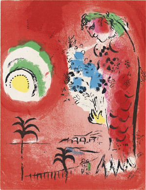 Lot 7056, Auction  110, Chagall, Marc, Die Bucht der Engel